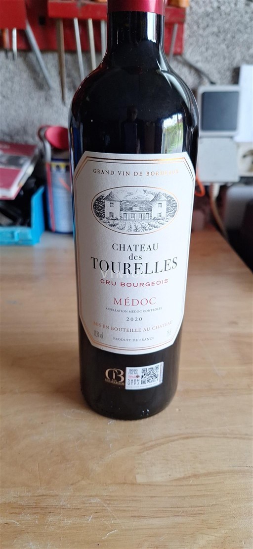 Bordeaux Médoc Cru Bourgeois Château Des Tourelles 2020