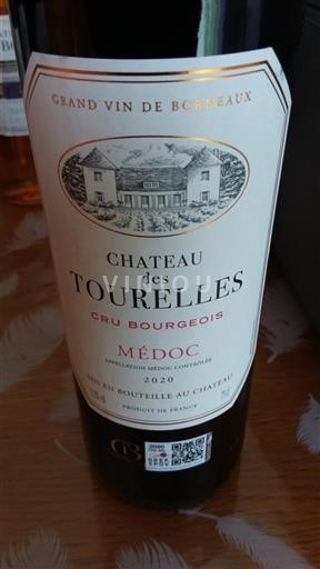 Bordeaux Médoc Cru Bourgeois Château Des Tourelles 2020