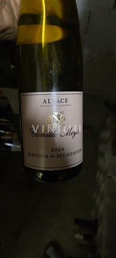 Alsacia Camille Meyer Klevener de Heiligenstein 2020