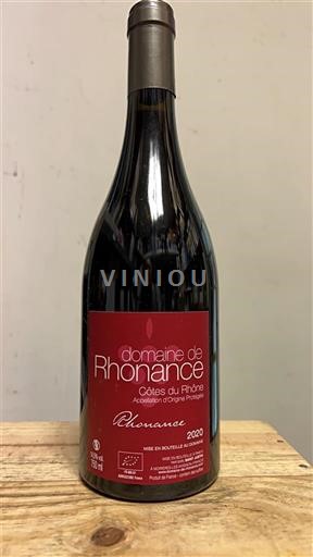 Vallée du Rhône Côtes-du-rhône Domaine Rhonance Rhonance 2020