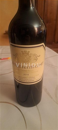 Bordeaux Pomerol Château Feytit-Clinet 2014