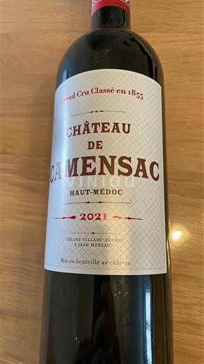 Bordeaux Haut-Médoc Grand Cru Château Camensac 2021
