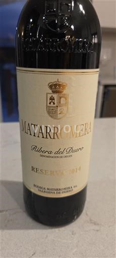 Kastilja in León Ribera del Duero Matarromera Reserva 2014