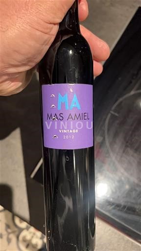 Roussillon Maury Mas Amiel Vintage 2012