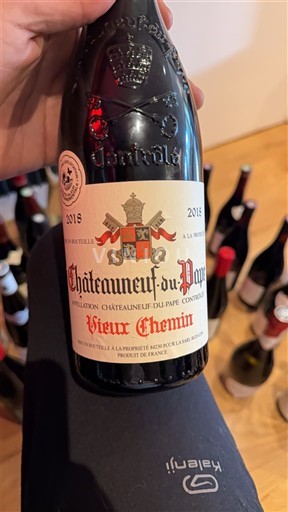 Vale do Ródano Châteauneuf-du-Pape Château Neuf-du-Pape Vieux Chemin 2018