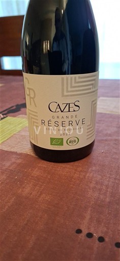 Roussillon Côtes-du-Roussillon Cazes Grande Réserve 2021