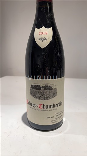 Bourgogne Gevrey-chambertin Domaine Henri Rebourseau 2018