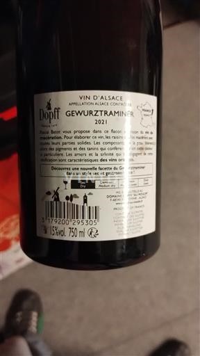 Alsacia Dopff Gewürztraminer 2021