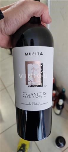 Sicilia Sicily Musita Organicus Nero d'Avola 2023