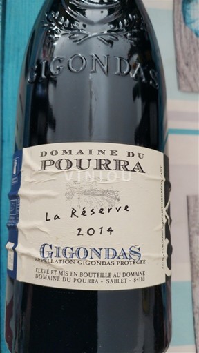 Vallée du Rhône Gigondas Domaine Pourra La Réserve 2014