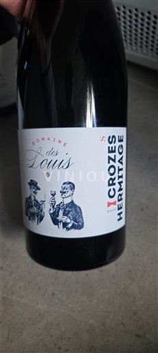 Údolí Rhôny Crozes-Hermitage Domaine Des Louis 2022