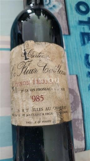 Bordeaux Canon-Fronsac Château La Fleur Cailleau 1985