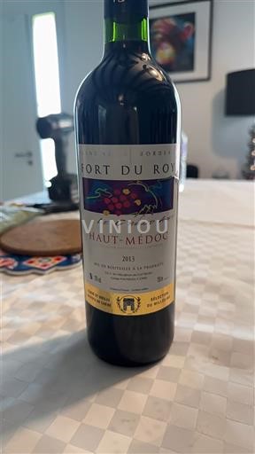 Bordeaux Haut-Médoc Fort du Roy Le Champ Art 2013