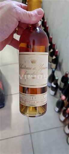 Burdeos Sauternes Château Yquem 1998