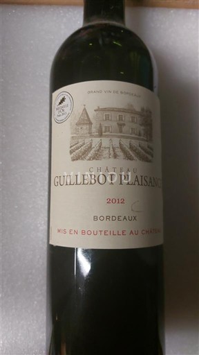Bordeaux Château Guillebot Plaisance 2012