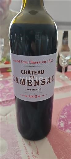 Bordeaux Haut-Médoc Grand Cru Château Camensac 2013