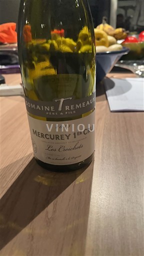 Burgundsko Mercurey Premier Cru Domaine Tremeaux Les Croichots 2021