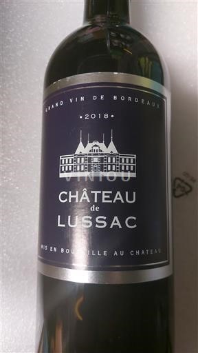 Bordeaux Lussac-saint-émilion Château Lussac 2018