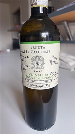 Tuscany Vernaccia di San Gimignano Tenuta Le Calcinaie 2023