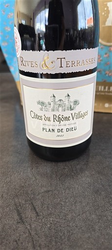 Vallée du Rhône Côtes-du-rhône-villages Rives & Terrasses Plan de Dieu 2023