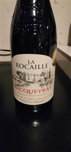 Rhônetal Vacqueyras La Rocaille Vieilles Vignes Ohne Jahrgang
