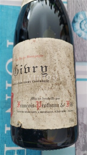 Bourgondië Givry François Protheau & Fils 2003
