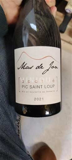 Languedoque Pic-saint-loup Mas de Jon Aparité 2021