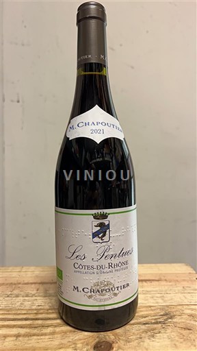 Thung lũng Rhône Côtes-du-rhône M. Chapoutier Les Pentues 2021