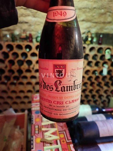 Bourgogne Clos-des-lambrays Grand Cru Clos des Lambrays 1949
