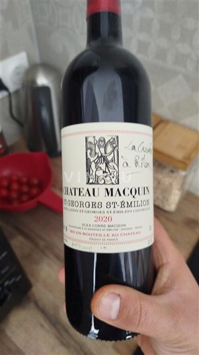 Bordeaux Lussac-saint-émilion Château Macquin 2020