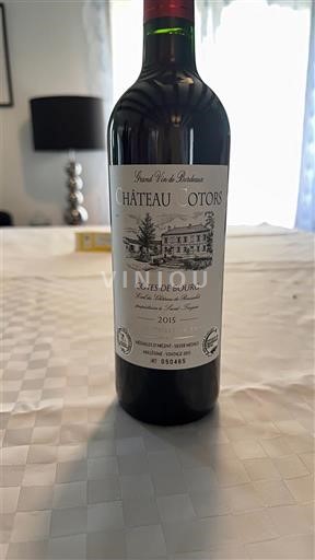 Bordeaux Côtes-de-bourg Château Otor's 2015