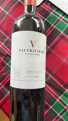 Castiglia e León Ribera del Duero Valtravieso Vino de Páramo Crianza 2019