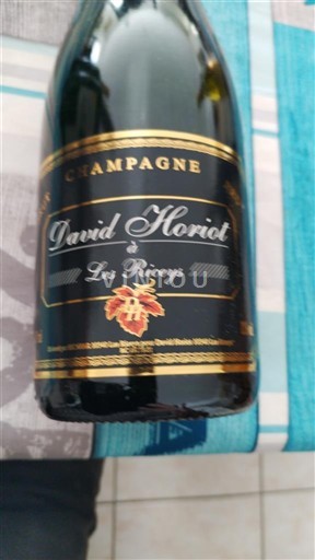 Champaña Champán David Horiot Les Riceys Sin añada