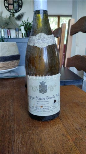 Burgundija Ni doloceno Régis Claude et Fils 2002