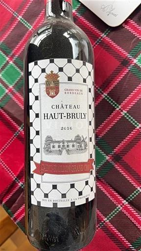 Bordeaux Saint-Émilion Grand Cru Grand Cru Château Haut-Bruly 2016