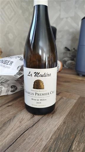 Bourgondië Chablis Premier Cru La Meulière Mont de Milieu 2019