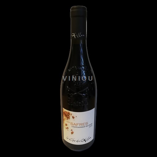 Rhônen laakso Châteauneuf-du-Pape Le Clos du Caillou Les Safres 2018