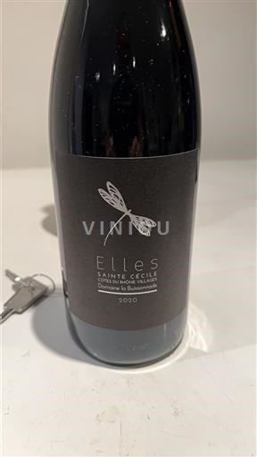 Thung lũng Rhône Không được chỉ định Domaine La Bouïssonnée Elles Sainte Cécile 2020