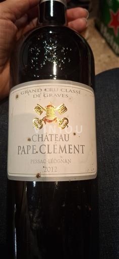 Bordeaux Pessac-Léognan Grand Cru Château Pape Clément 2012
