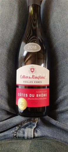 Rhônetal Côtes du Rhône Cellier des Dauphins Vieilles Vignes Signature 2018