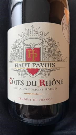 Rona dolina Côtes-du-Rhône Haut Pavois 2023