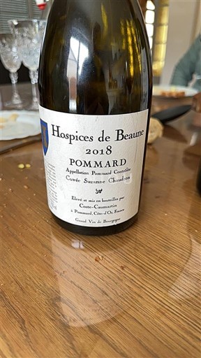 Bourgogne Pommard Hospices de Beaune Suzanne Chaudron 2018