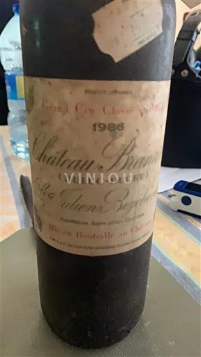 Bordeaux Saint-Julien Grand Cru Château Branaire (Duluc-Ducru) 1986