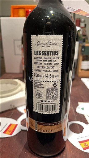 Catalonia Priorat Joan Simó Les Sentius 2020