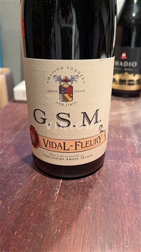 Thung lũng Rhône Côtes-du-rhône Vidal-Fleury G.S.M. 2021
