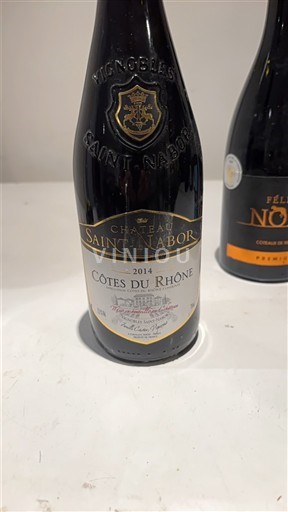 Thung lũng Rhône Côtes-du-rhône Château Saint Nabor 2014