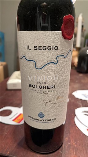 Toscana Bolgheri Poggio al Tesoro Il Seggio 2019