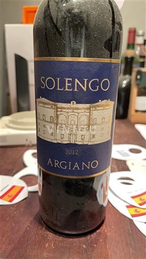 Toscana Không được chỉ định Argiano Solengo 2012