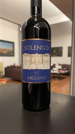 Toscana Không được chỉ định Argiano Solengo 2012