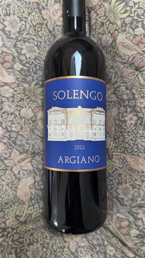 Toscana Ikke spesifisert Argiano Solengo 2012